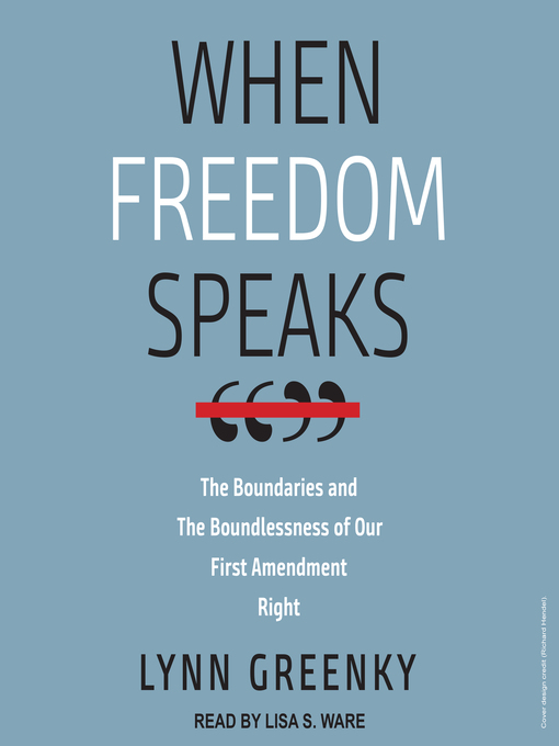 Title details for When Freedom Speaks by Lynn Greenky - Available